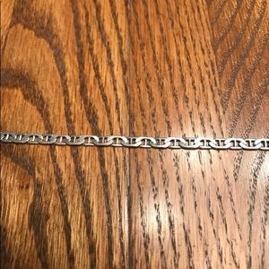 9.25. Silver Italian link bracelet